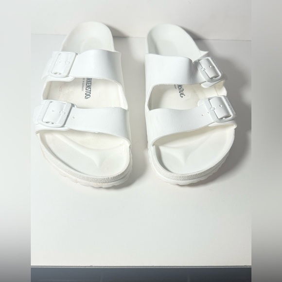 Birkenstock Other - Birkenstock White Double Strap Sandals size 42